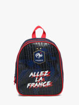 Rugzak 1 Compartiment Federat. france football Blauw fff 24DX201S